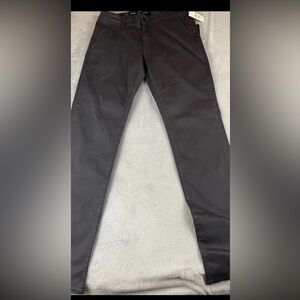 34 Heritage mens Charisma Chino Gray straight leg pants size 36x36